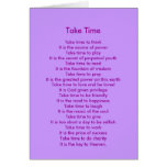 Take Time to Think Cards