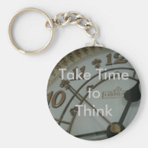 Take Time to Think Key Chains