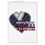 Taken by a Coastie Greeting Card