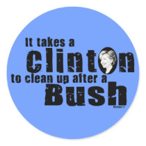 Takes A Clinton Sticker