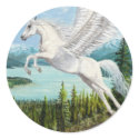 Taking Flight Pegasus horse fantasy stickers