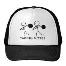 Taking Notes Mesh Hats