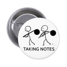 Taking Notes Pins