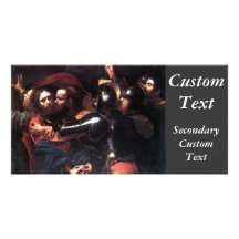 Taking of Christ Customised Photo Card