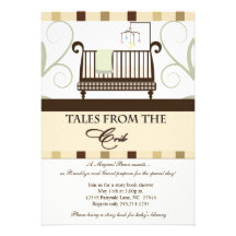 Tales from the Crib Storybook Shower Invitation