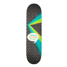 Talk Bubble Retro Pop Art Custom Skate Deck
