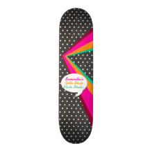 Talk Bubble Retro Pop Art Custom Skate Deck