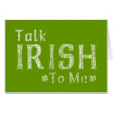 Talk Irish To Me cards