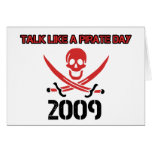 Talk Like A Pirate Day 2009 cards