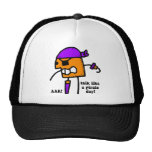 talk like a pirate day mesh hats