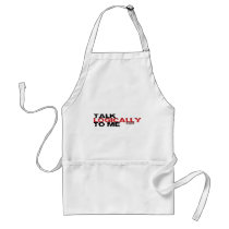 Talk Logically To Me Apron