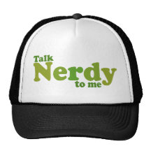 Talk nerdy to me mesh hat