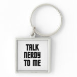 Talk Nerdy to Me Trekkie Keychain