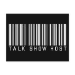 Talk Show Host Bar Code