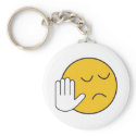 Talk to the Hand keychains
