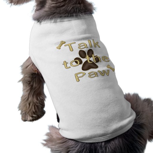 Talk to the Paw Doggie Tee