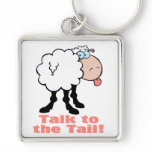 talk to the tail attitude funky sheep keychains