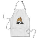 Talk to the Tail Bear aprons