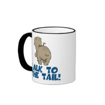 Talk to the Tail Hippo Coffee Mug