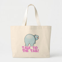 Talk to the Tail Polar Bear Bags