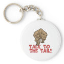 Talk to the Tail Rhino keychains
