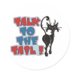 Talk to the Tail! Sticker