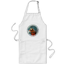 Talkative Lorikeet  Long Apron