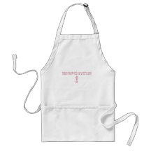 TALKING GIRL APRON