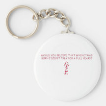 TALKING GIRL KEY CHAIN