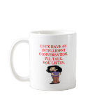 talking insult coffee mug
