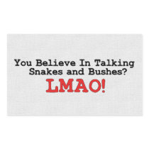 Talking Snakes and Bushes