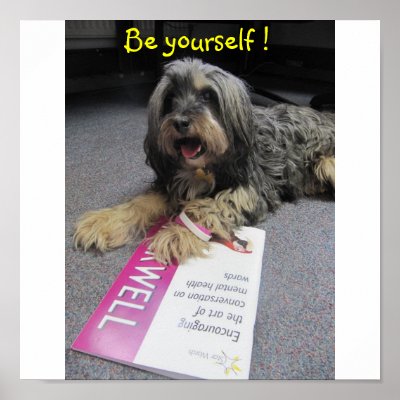 TalkWell be yourself poster by Starwards