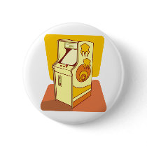 Tall arcade game console buttons