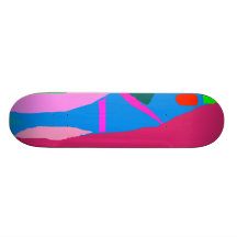 Tall Building Child Dream Intelligence Library Skate Board Deck