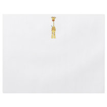 Tall Cute Giraffe. Cartoon Animal. Flyer