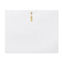 Tall Cute Giraffe. Cartoon Animal. Flyers