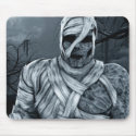 Tall Dark and Creepy Zombie Horror Art Mousepad