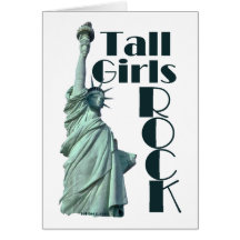 Tall Girls ROCK Card