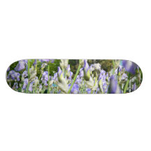Tall Lavender Freesia Skateboard