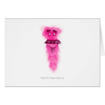Tall Moustache Critter Cards