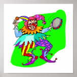 Tambourine Jester Print