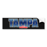 Tampa Bumper Bumper Sticker