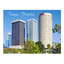 Tampa, Florida skyline Post Card