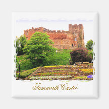 TAMWORTH CASTLE ENGLAND UK FRIDGE MAGNET