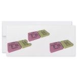 Tan as Ta Tantalum and N Nitrogen rack cards