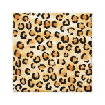 Tan, Black and Brown Leopard Print Pattern. Canvas Prints