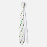 Tan Bunny Green Christmas Ornament Merry Christmas Custom Tie