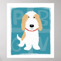 Tan & White PBGV Posters