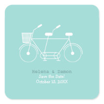 Tandem Bicycle Wedding Favour