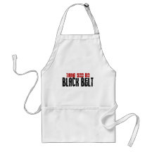 Tang Soo Do Black Belt Karate Apron